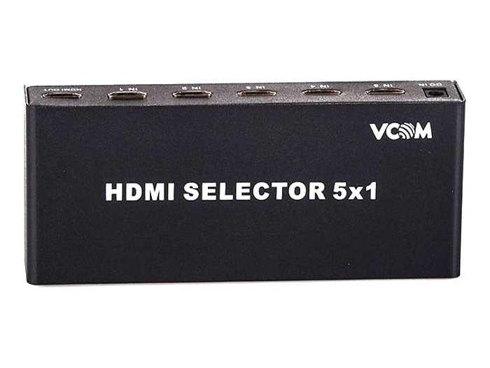 Переключатель HDMI VCOM DD435, 5-ПК, HDMI 1920x1080