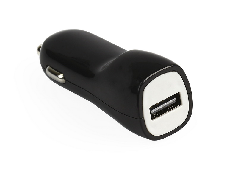 Автомобильное зарядное устройство SmartBuy NOVA MKII, 1USB, 2.1A, кабель USB Type-C, черный (SBP-1503C-V)