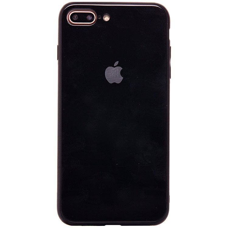 Чехол-накладка NXE Glass Azur stone series для смартфона Apple iPhone 7 Plus/8 Plus, черный