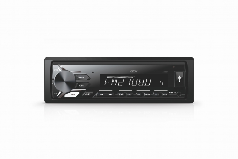Автомагнитола ACV AVS-812W, 1 DIN, 4x50 Вт