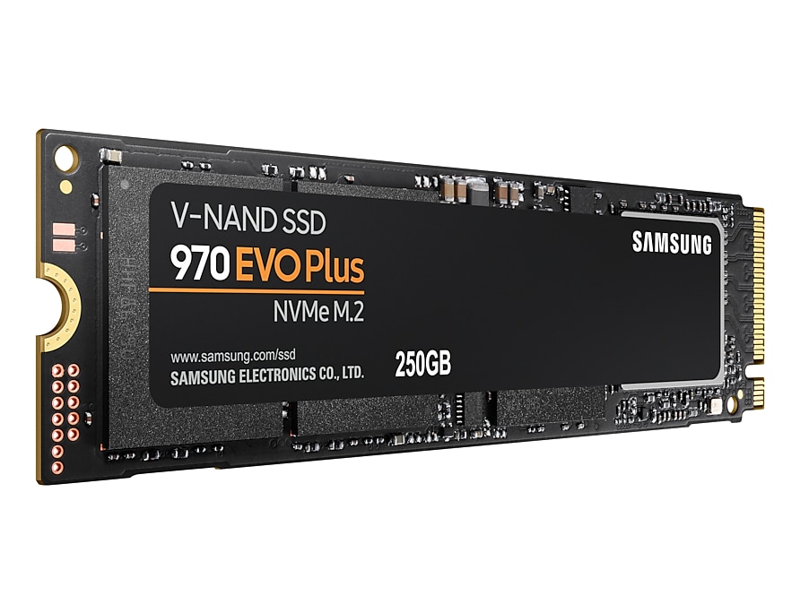 Твердотельный накопитель (SSD) Samsung 250Gb 970 EVO Plus, 2280, M.2, NVMe (MZ-V7S250BW) - фото 1