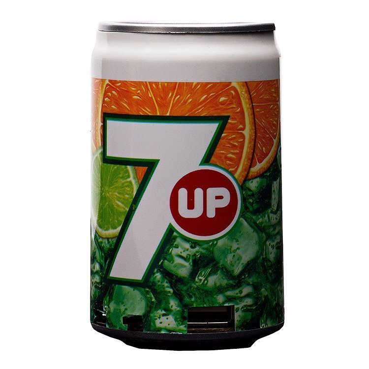 

Портативная акустика "банка 7 Up" (высота 115 мм), банка 7 Up