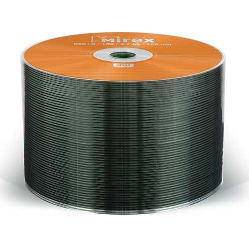 

Диск DVD+R 4,7Gb 16x Mirex, Bulk (50шт)