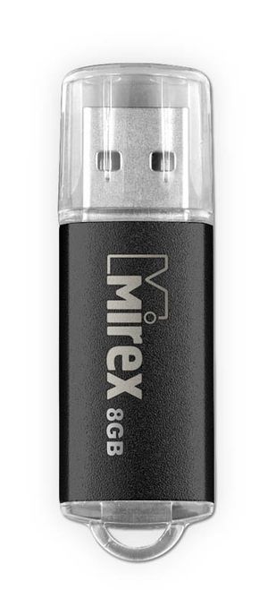 

Флешка 8Gb USB 2.0 Mirex UNIT, черный (13600-FMUUND08), UNIT