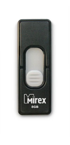 

Флешка 8Gb USB 2.0 Mirex HARBOR, черный (13600-FMUBHB08), HARBOR