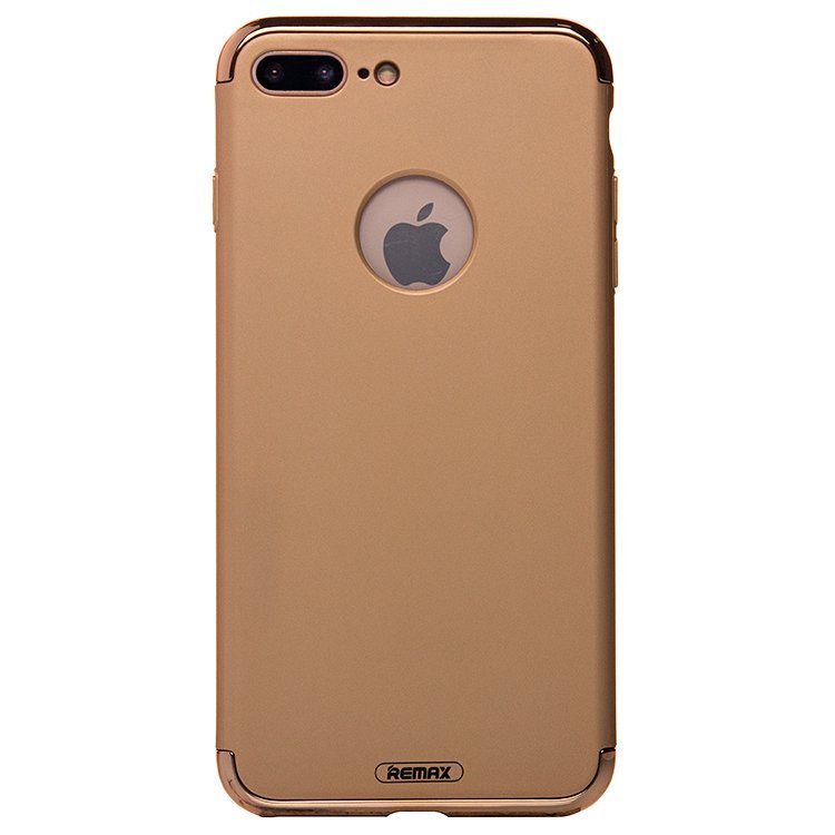 Чехол-накладка REMAX Lock series для смартфона Apple iPhone 7 Plus/8 Plus, золотистый (79143)