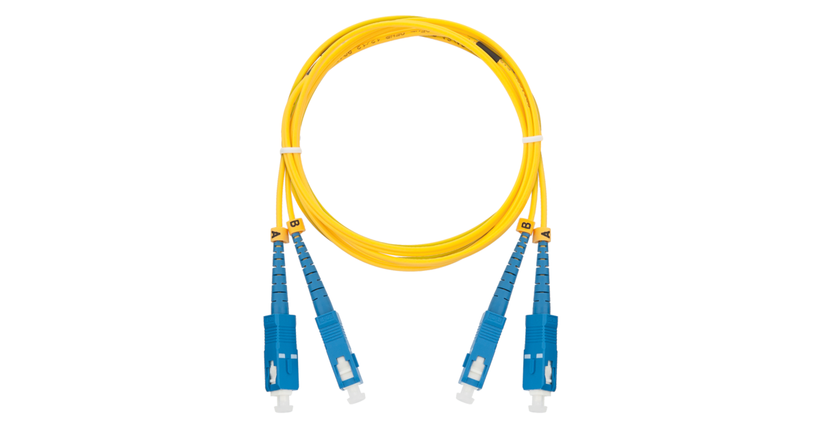 Патч-корд оптический NIKOMAX NMF-PC2S2C2-SCU-SCU-001 1 м
