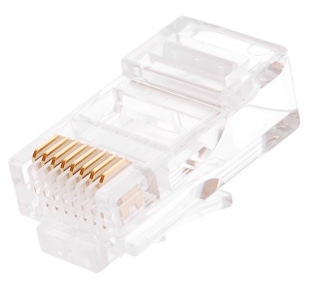 Коннектор RJ-45 8P8C NIKOMAX, 100 шт