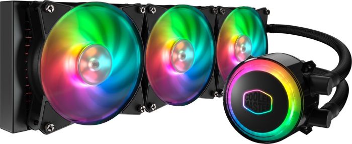 

Жидкостное охлаждение Cooler Master ML360R RGB для Socket 115x/2066/2011/2011-3/1356/1366/775/AM4/AM3/AM3+/FM1/AM2+/FM2/FM2+, 3x120мм, RGB LED (MLX-D36M-A20PC-R1), ML360R RGB