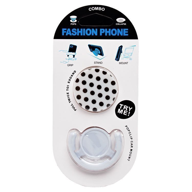 

Держатель Popsockets Popclip Combo для телефона, универсальный, рисунок 009 (86273), Popclip Combo