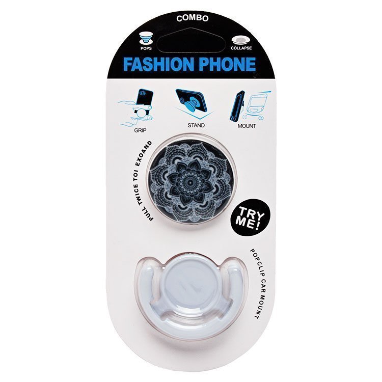 

Держатель Popsockets Popclip Combo для телефона, универсальный, рисунок 010 (86274), Popclip Combo