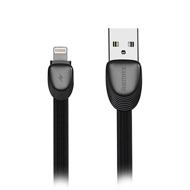 

Кабель USB -Lightning Shell, Remax, 1m, чёрный (RC-040i), Черный