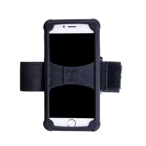 

Чехол на предплечье Sports S-02 для смартфона универсальный 4.2-4.5", черный (73378)
