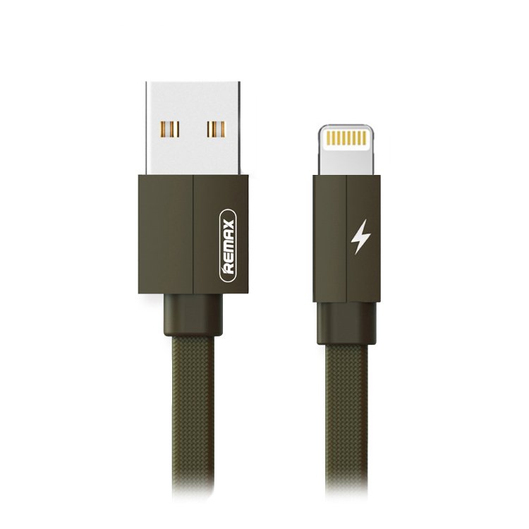 

Кабель USB-Lightning Kerolla, Remax, 1m, зеленый (RC-094i)