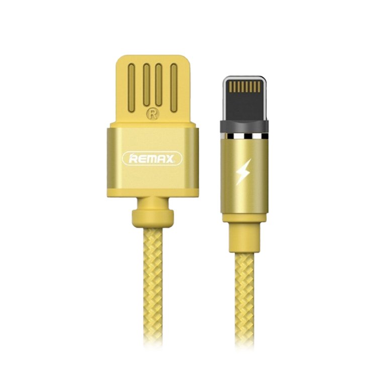 

Кабель USB -Lightning Gravity, Remax, 1m, золотой (RC-095i), Золотистый