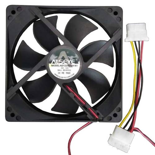 Вентилятор Alseye AD1225B12H-N1, 120 мм, 1шт (AD1225B12H-N1)