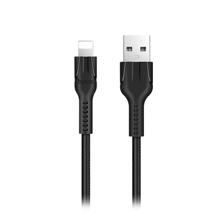 

Кабель USB -Lightning Benay, HOCO, 1.2m, чёрный (U31), Черный