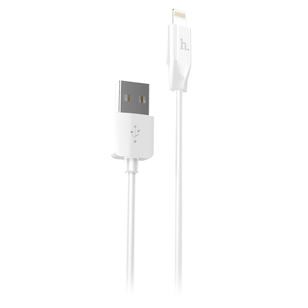 

Кабель USB -Lightning Papid 2pcs, HOCO, 1m, белый (X1)