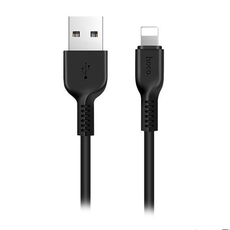 

Кабель USB -Lightning Snowy Spirit, HOCO, 1m, черный (X20), X20