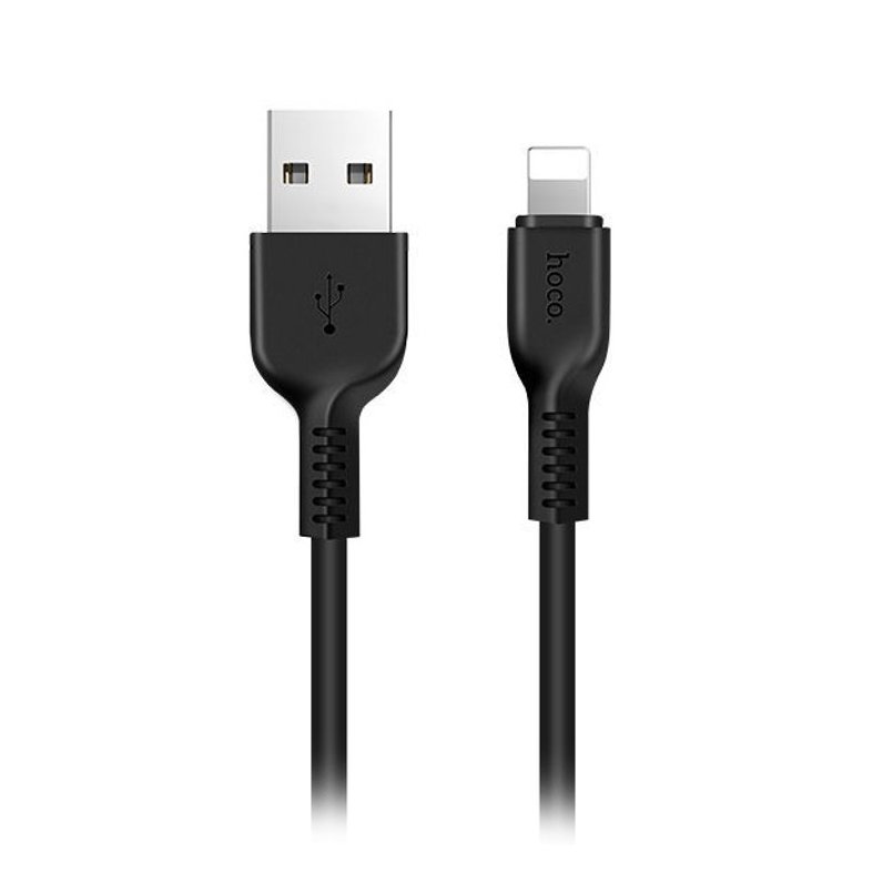 

Кабель USB-Lightning Snowy Spirit, HOCO, 2m, чёрный (X20), Черный