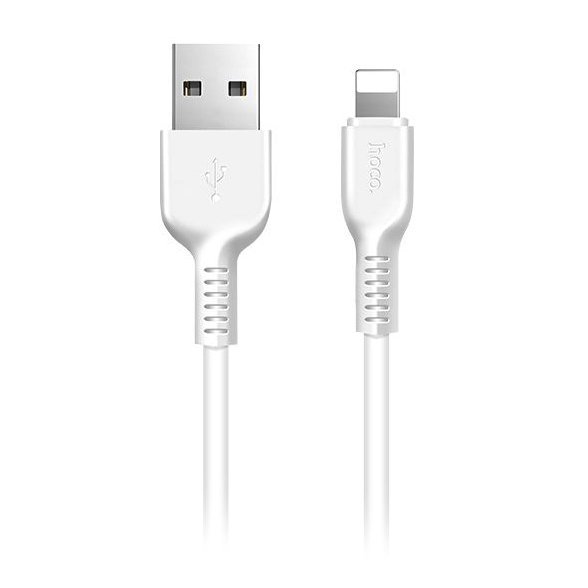 

Кабель USB -Lightning Starlight Glare, HOCO, 3m, белый (X20)