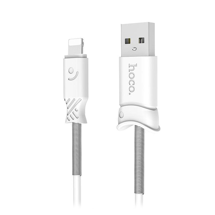 

Кабель USB-Lightning Pisces, HOCO, 1m, белый (X24)