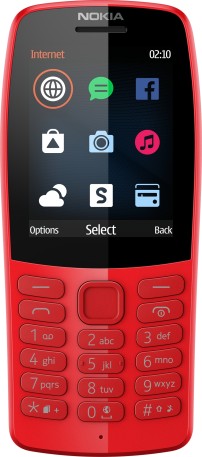 

Мобильный телефон Nokia 210 2.4", 320x240 TN, MediaTek MT6260A, 16.4Mb RAM, 16.4Mb, BT Cam, 2-Sim, 1020mAh, S30+, красный (16OTRR01A01), 210