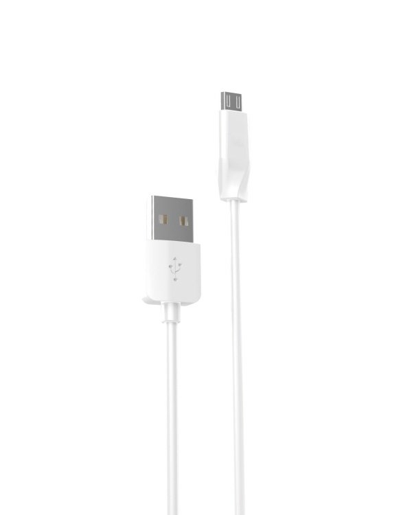

Кабель USB-micro USB, HOCO, 1m, белый, Papid для HTC/Samsung (X1), X1