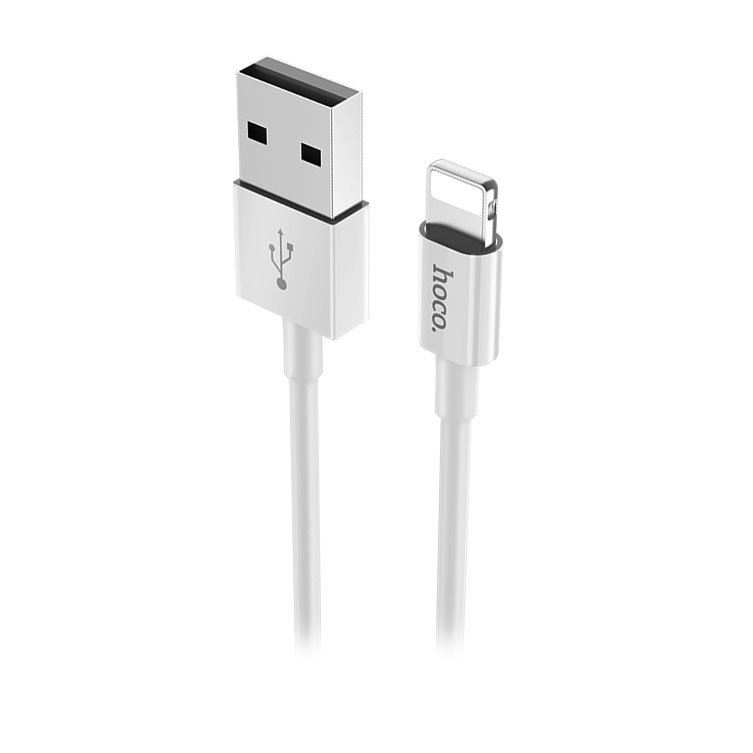 

Кабель USB-Micro USB, 2.1A, 1м, белый HOCO Skilled X23 (X23), X23