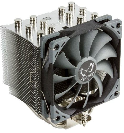 

Кулер для процессора Scythe Mugen 5 Rev.B для Socket 115x/2066/2011/2011-3/1356/1366/775/AM2+/AM3/AM3+/FM1/FM2/FM2+/AM2, 120мм, 1200rpm, 24.9 дБ, 4-pin PWM, Al (SCMG-5100), Mugen 5 Rev.B