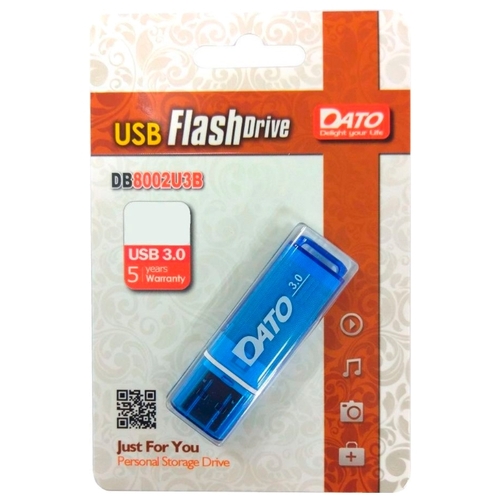 Флешка 64Gb USB 3.0 Dato DB8002U3, синий (DB8002U3B-64G)
