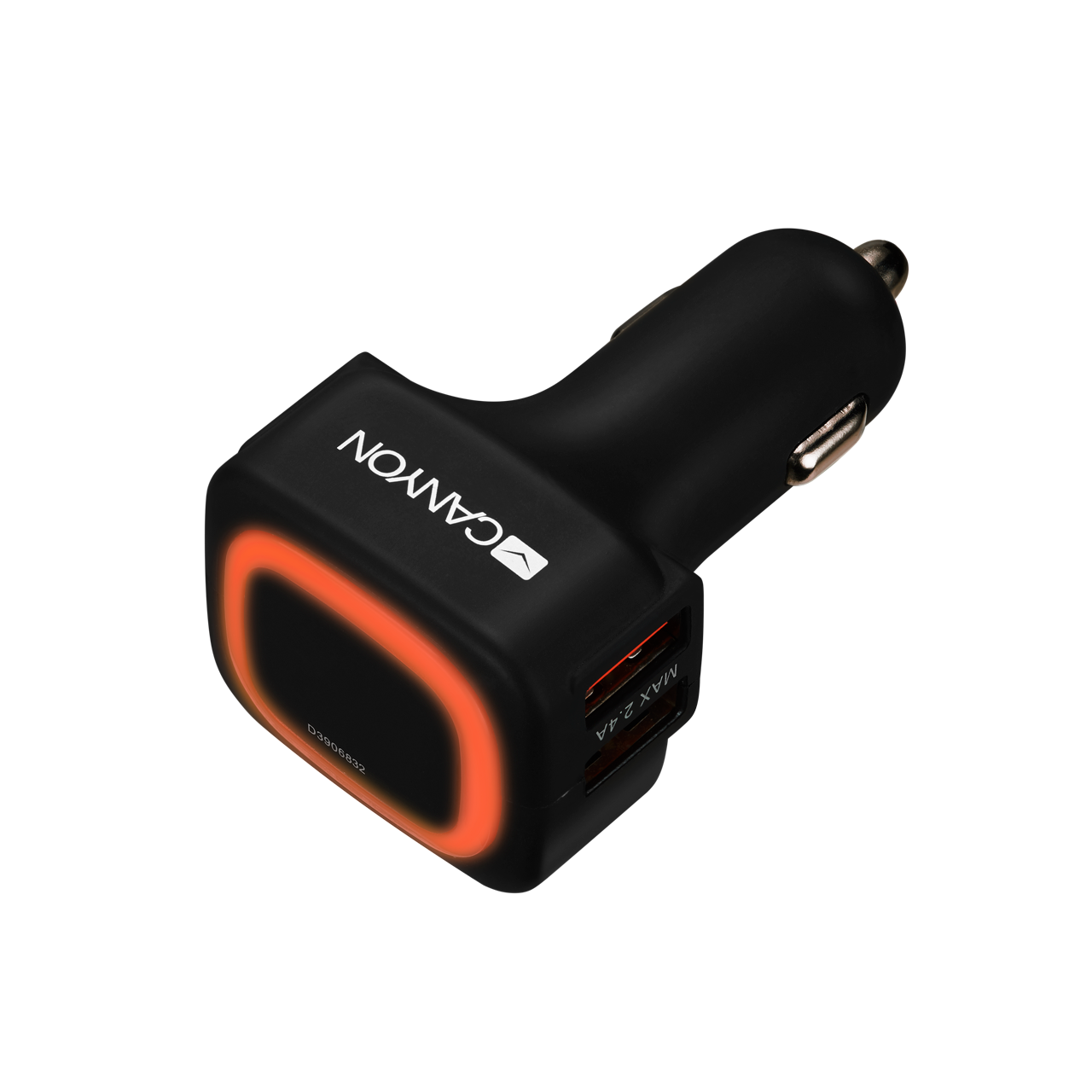 

Автомобильное зарядное устройство CANYON CNE-CCA05B, 4xUSB, 4.8А, черный, CNE-CCA05B