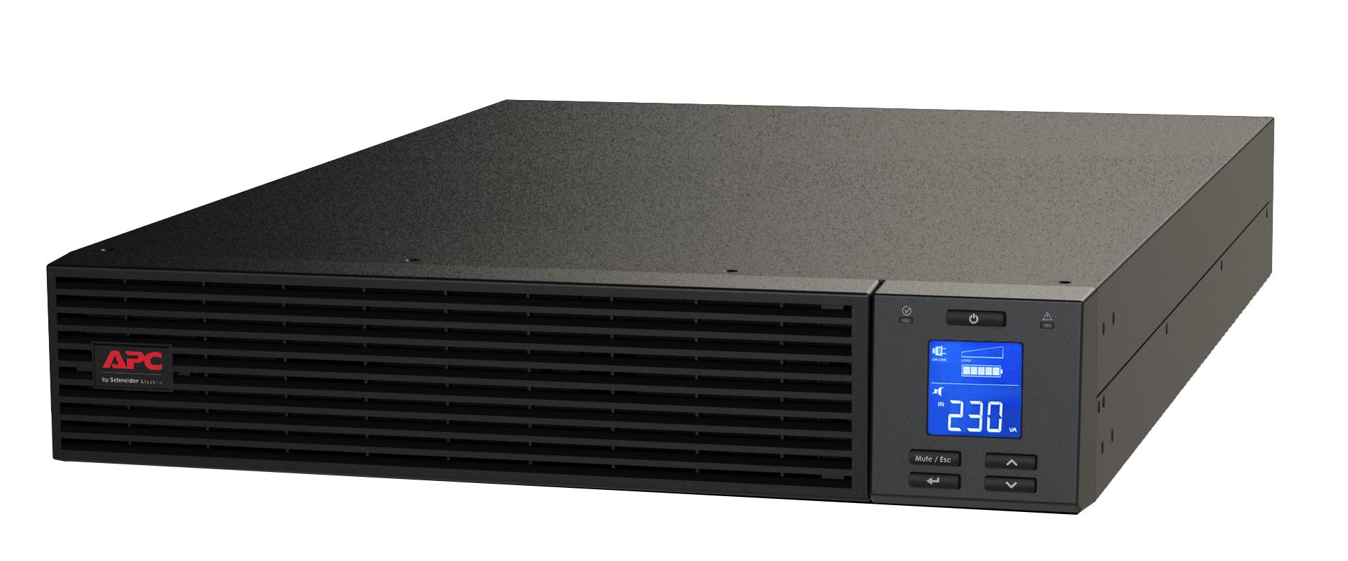 ИБП APC Easy UPS SRV RM, 2000VA, 1600W, IEC, розеток - 4, USB, черный (SRV2KRIRK)