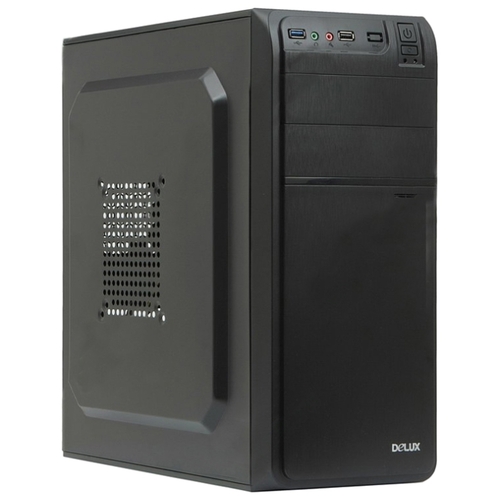

Корпус Delux DW600, ATX, Midi-Tower, USB 3.0, черный, 600 Вт, DW600