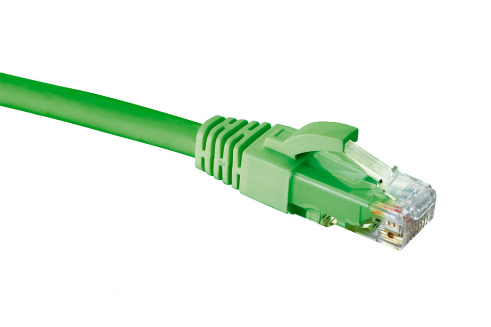 

Патч-корд UTP кат.5e, 3 м, RJ45-RJ45, зеленый, CU, LSZH, Eurolan (21D-U5-03GR)