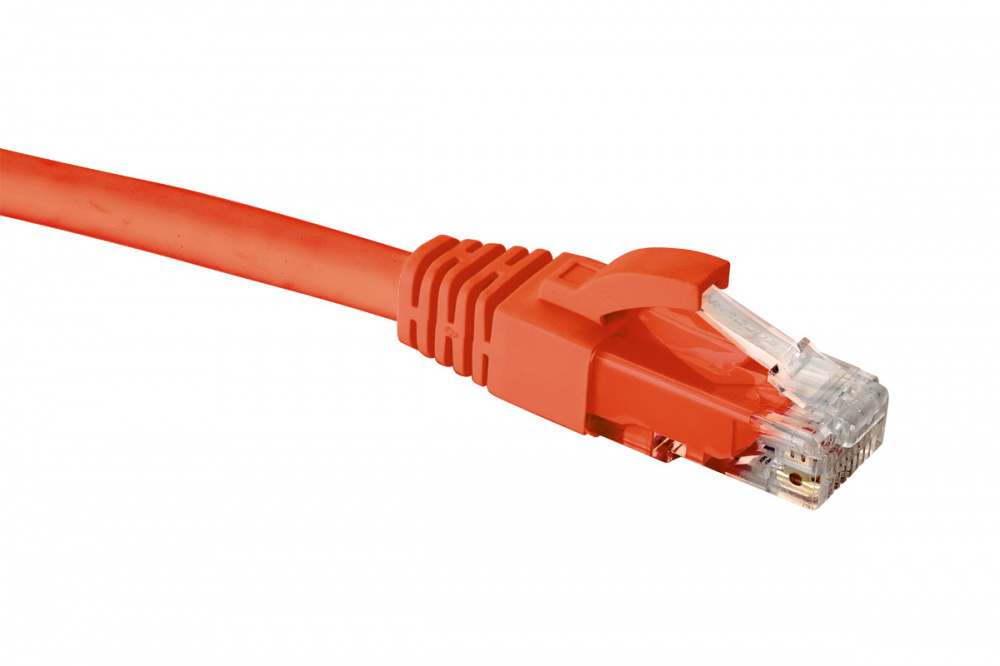 Патч-корд UTP кат.5e, 1.5м, RJ45-RJ45, красный, LSZH, Eurolan (21D-U5-1ERD)