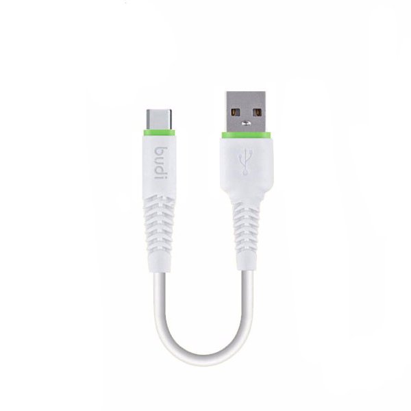 

Кабель USB-Lightning, Budi, 1.2m, белый (M8J150L)