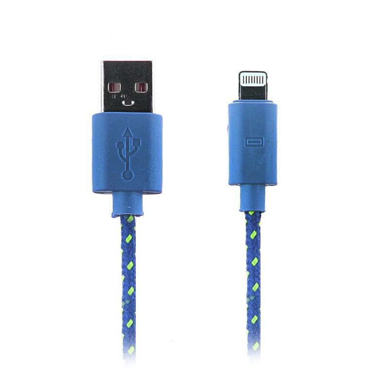 Кабель USB-Lightning, Glossar , 1m, темно-синий, Cord