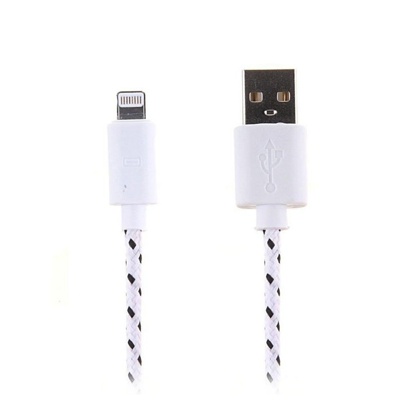 Кабель USB -Lightning, Glossar , 1m, белый, Cord