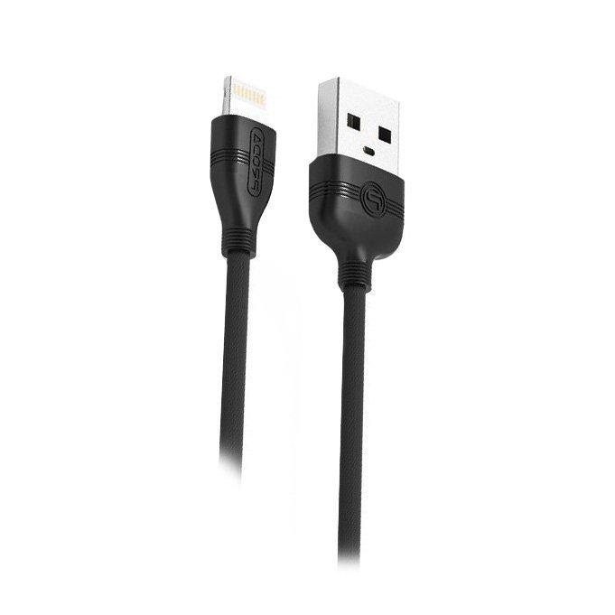 

Кабель USB-Lightning, Proda, 1.2m, чёрный (PD-B05i Normee), Черный
