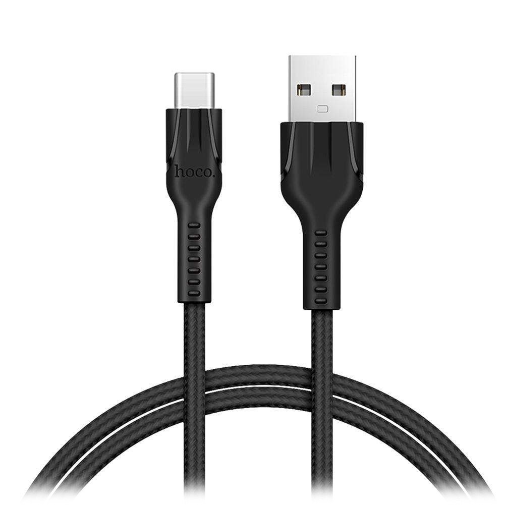

Кабель USB-USB Type-C, HOCO, U31 Benay, 1м, чёрный (U31), Черный