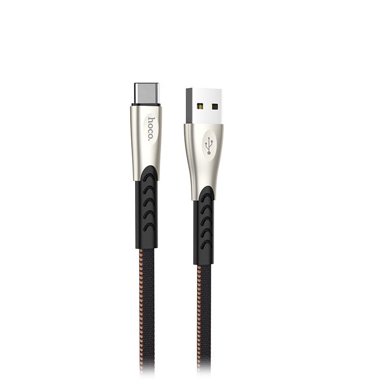 

Кабель USB-USB Type-C, HOCO, U48 Superior speed, 1.2м, чёрный (U48), Черный