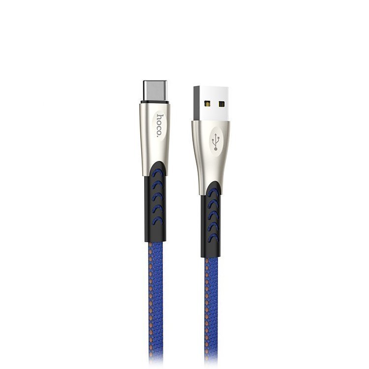 

Кабель USB-USB Type-C, HOCO, U48 Superior speed, 1.2м, синий (U48)