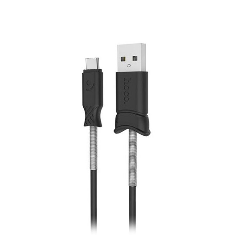 

Кабель USB-USB Type-C, HOCO, X24 Pisces, 95см, чёрный (X24), Черный