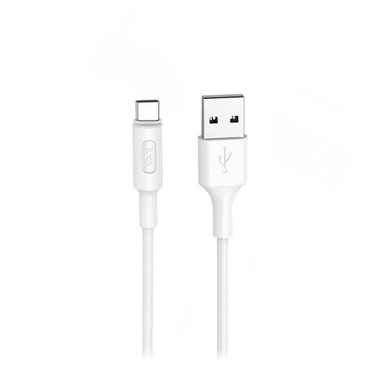 

Кабель USB-USB Type-C, 2A, 1м, белый HOCO Soarer X25 (6957531080152), X25