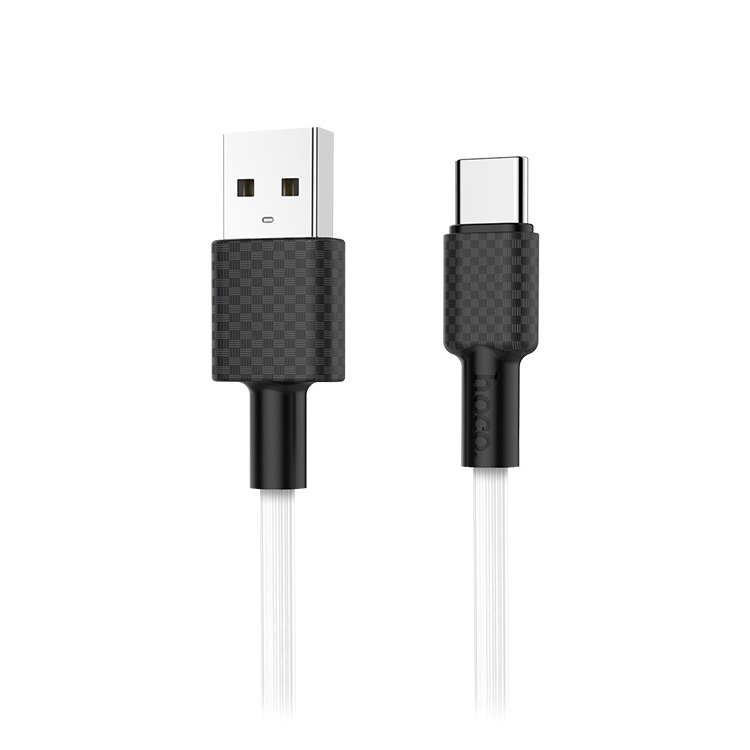 

Кабель USB-USB Type-C, 3A, 1м, белый HOCO Superior style X29 (6957531089773), X29