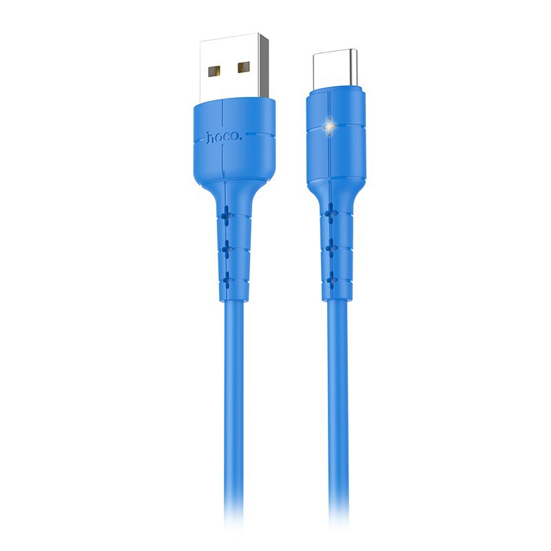 

Кабель USB-USB Type-C, HOCO, X30 Star, 1.2м, синий (X30)