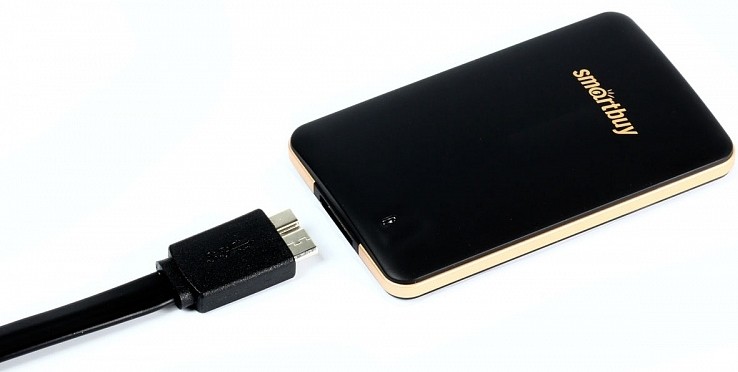 

Внешний твердотельный накопитель (SSD) SmartBuy 512Gb S3, 1.8", USB 3.0, черный (SB512GB-S3DB-18SU30), SB512GB-S3DB-18SU30