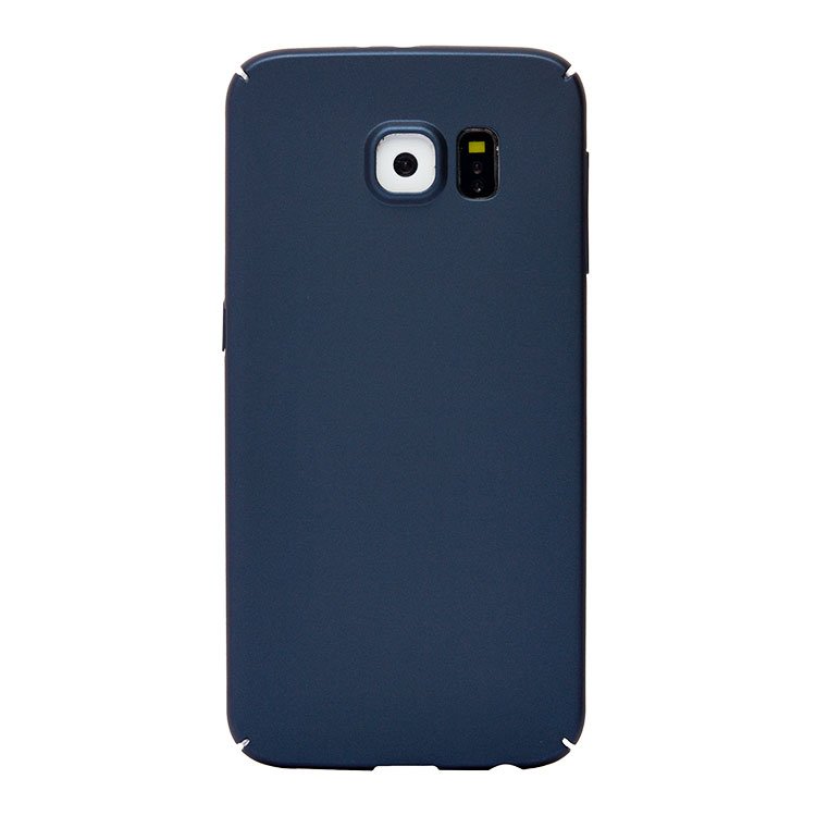 

Чехол-накладка No name PC002 для смартфона Samsung SM-G920 Galaxy S6, пластик, синий (74675)