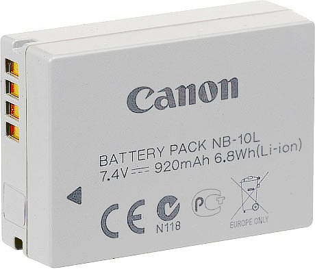 

Аккумулятор Canon NB-10L (5668B001), NB-10L